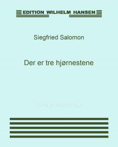 Der er tre hjørnestene — Siegfried Salomon