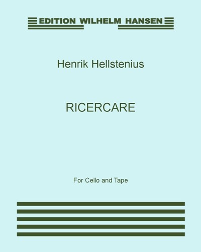 Ricercare — Henrik Hellstenius