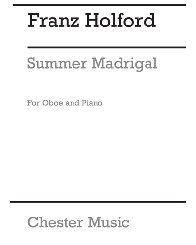 Summer Madrigal — Franz Holford