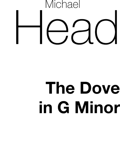 The Dove — Michael Head