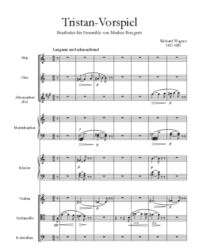 Tristan-Vorspiel — Markus Bongartz