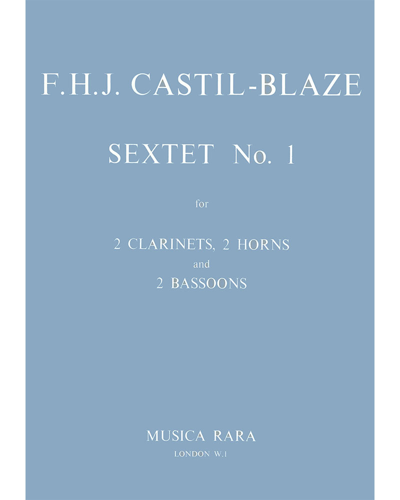 Sextet No. 1 in E-flat major — François H.J. Castil Blaze