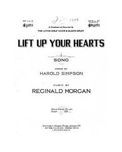 Lift Up Your Hearts — Reginald Morgan
