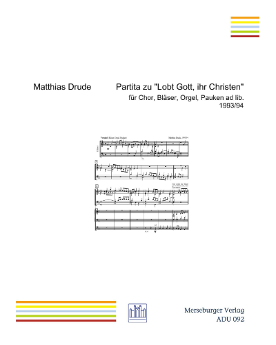Partita to 'Lobt Gott, ihr Christen' — Matthias Drude