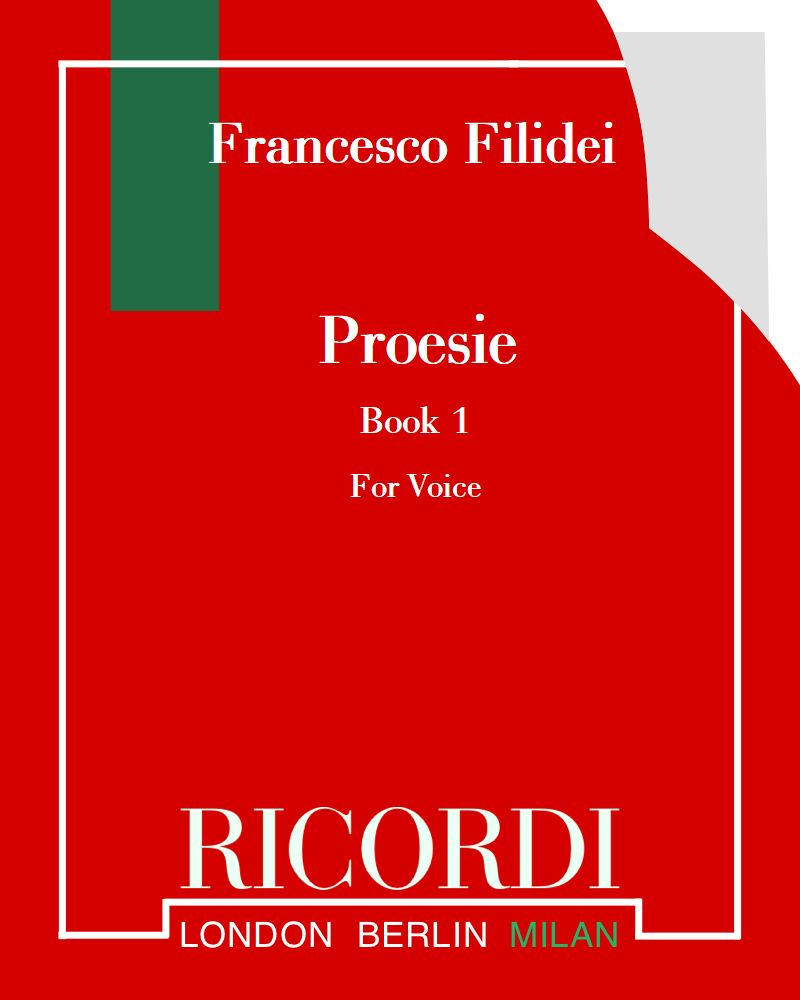 Proesie, Book 1 — Francesco Filidei