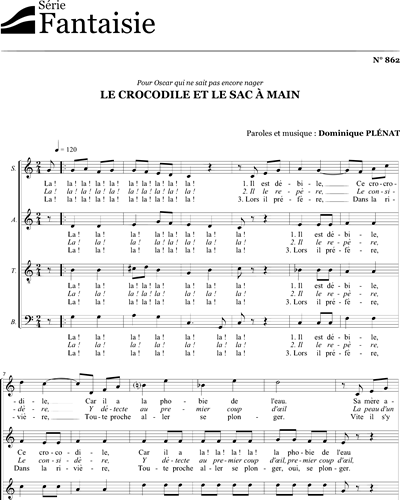 Le crocodile et le sac à main — Dominique Plénat