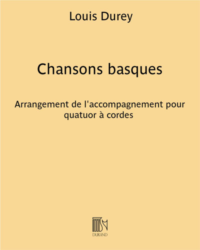 Chansons basques — 路易·迪雷