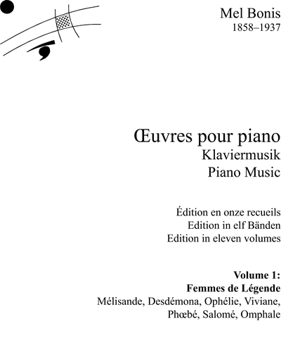 Piano Music, Vol. 1 - 'Femmes de Légende' — Mel Bonis