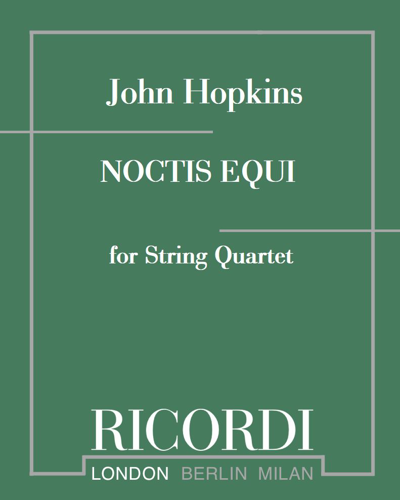 Noctis equi — John Hopkins