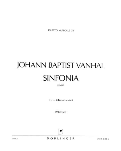 Sinfonia in G minor — 万哈尔