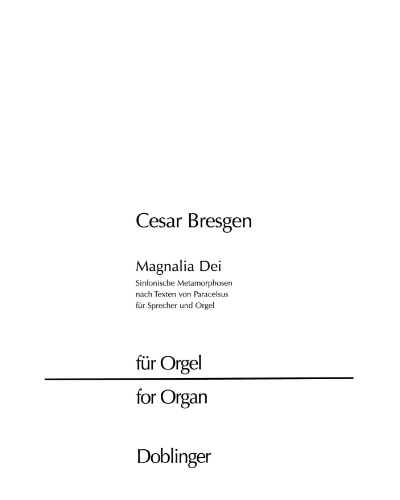Magnalia Dei — Cesar Bresgen