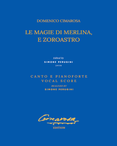 Le Magie di Merlina, e Zoroastro — 契马罗萨