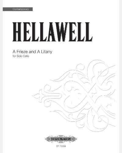 A Frieze and A Litany — Piers Hellawell