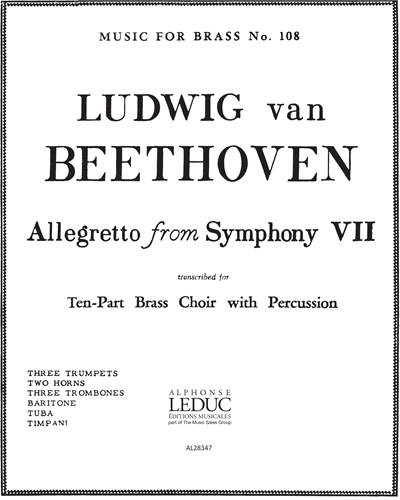 Allegretto (from 'Symphony No. 7') — Ludwig van Beethoven
