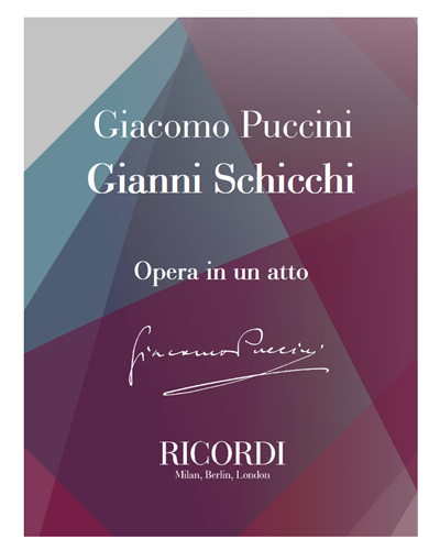 Gianni Schicchi [Traditional] — 普契尼