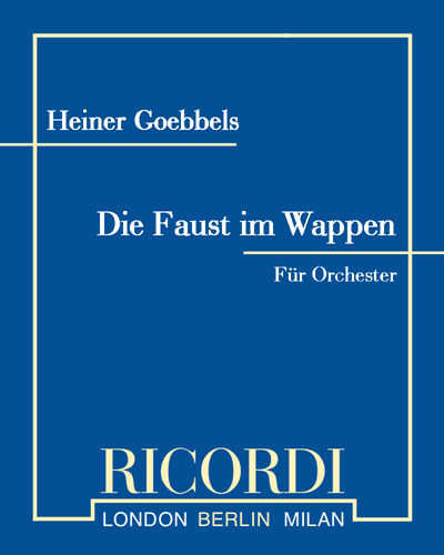 Die Faust im Wappen — Heiner Goebbels