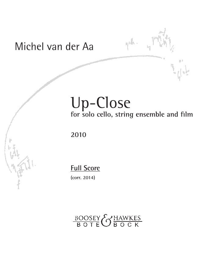 Up-Close — Michel van der Aa