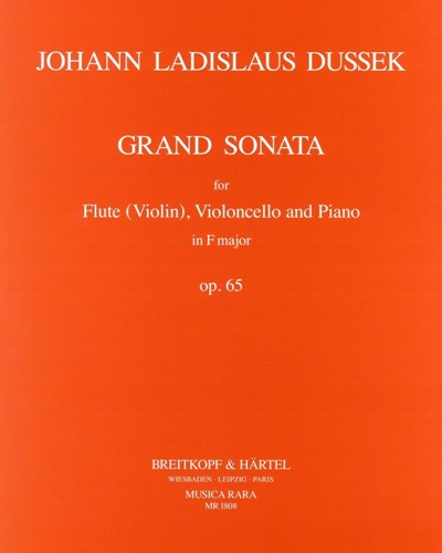 Grand Sonata in F major, op. 65 — 杜舍克