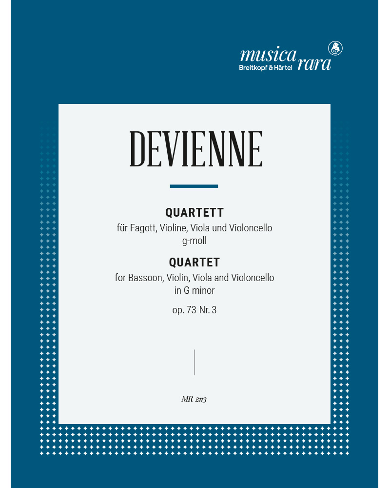 Quartett g-Moll, op. 73 Nr. 3 — François Devienne
