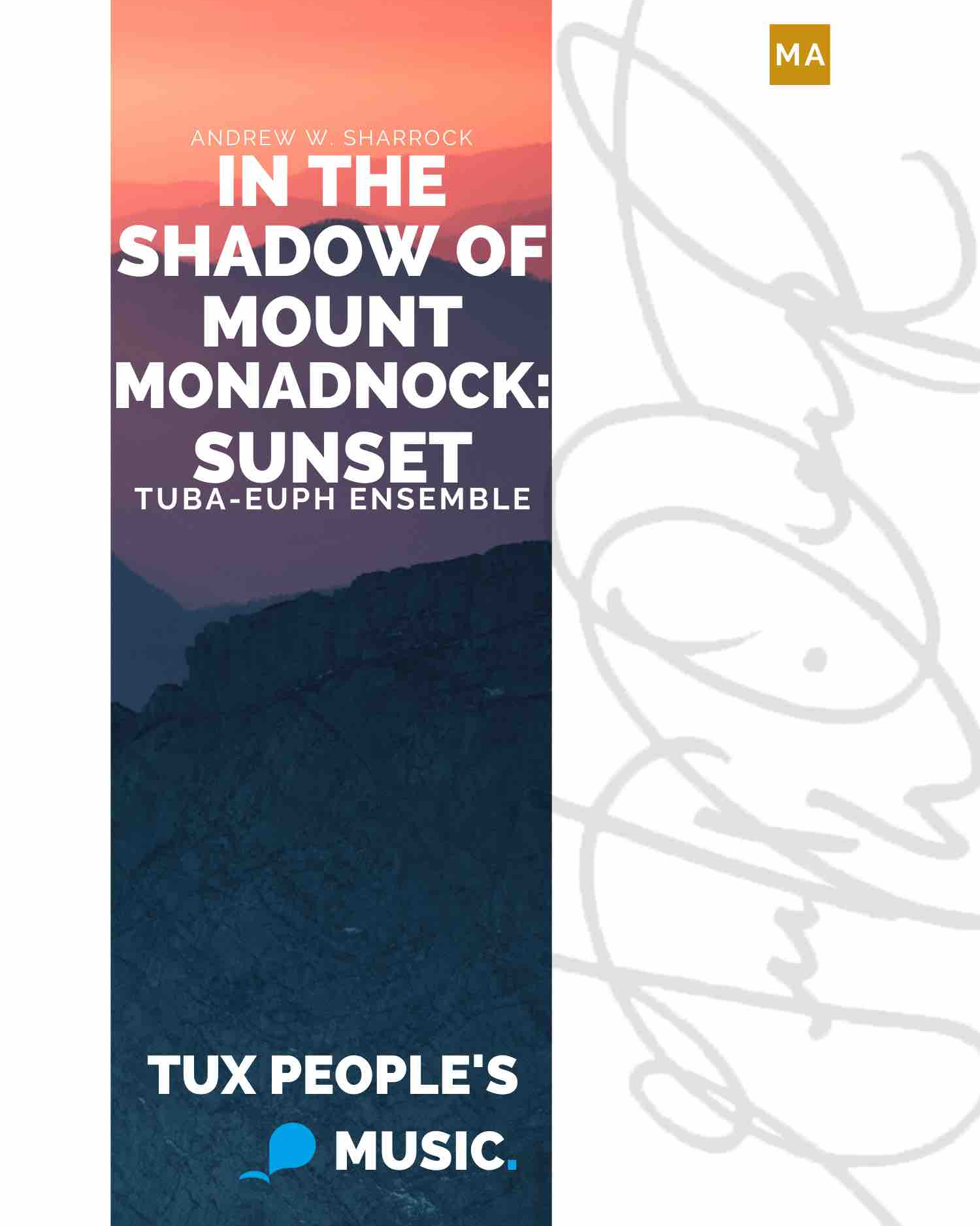 In the Shadow of Mount Monadnock: Sunset — Andrew W. Sharrock