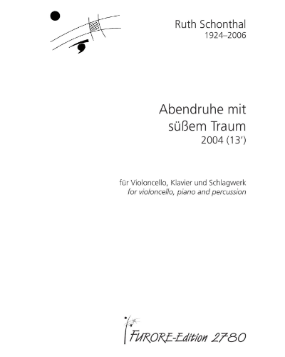 Abendruhe mit süßem Traum — Ruth Schönthal
