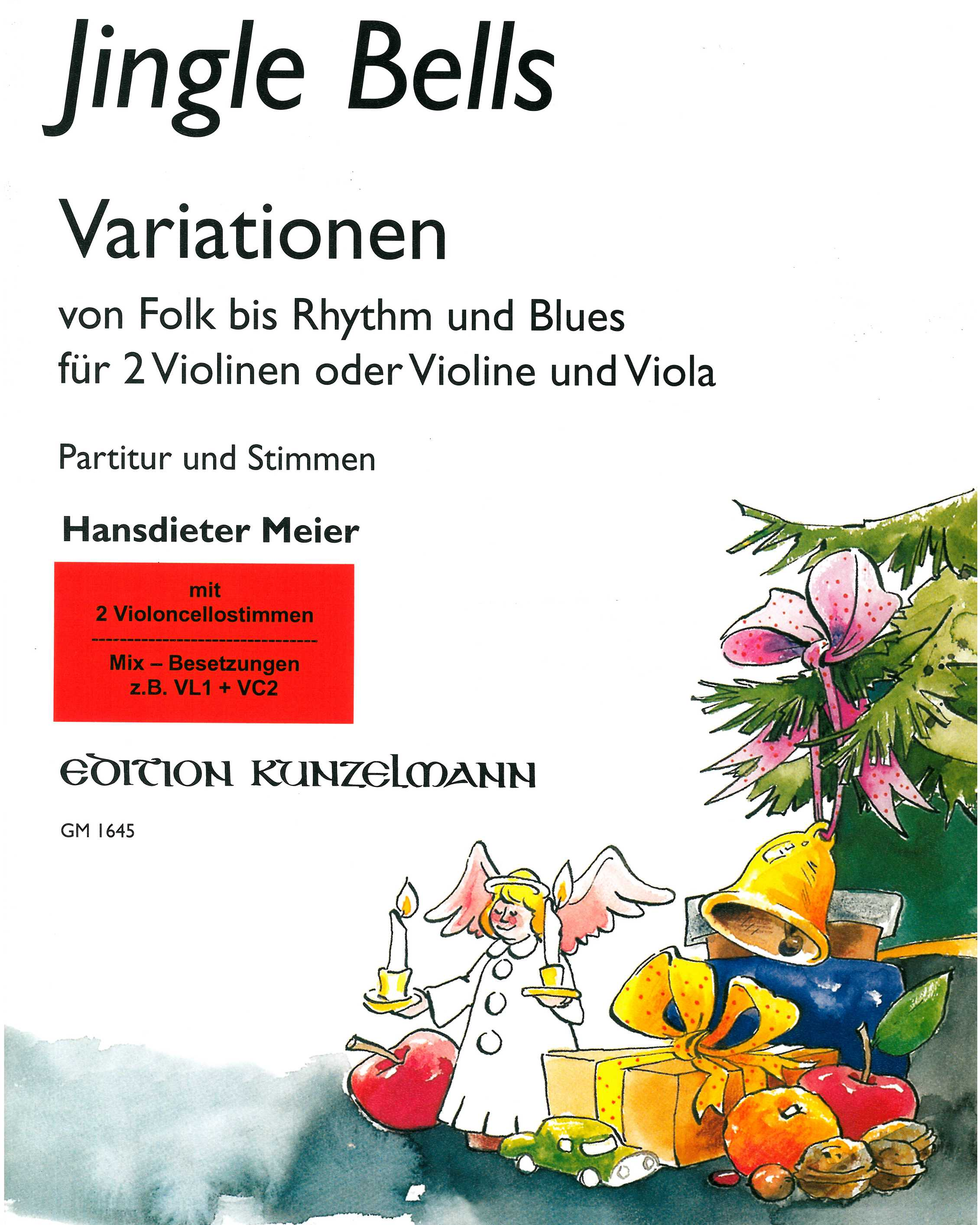 Jingle Bells Variations from Folk to Rhythm and Blues — Hansdieter Meier