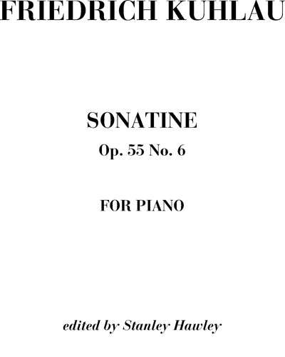Sonatine, op. 55 No. 6 — 库劳
