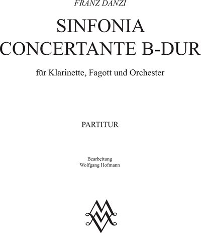 Sinfonia Concertante in B-flat major — 但齐