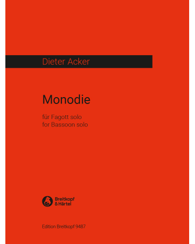 Monodie — Dieter Acker