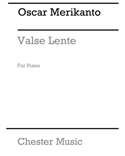 Valse Lente — Oskar Merikanto