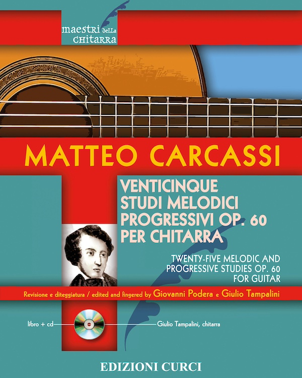 Venticinque studi melodici progressivi op. 60 per chitarra — 卡尔卡西