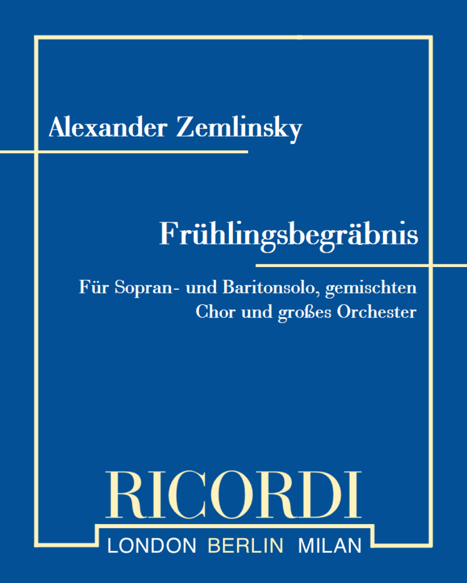 Frühlingsbegräbnis — 策姆林斯基