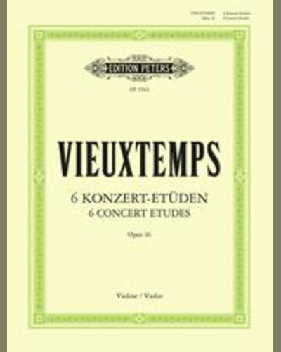 6 Concert Etudes, Op. 16 — 维厄唐