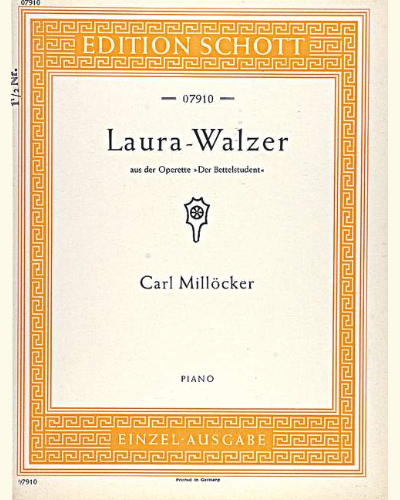 Laura-Waltz — Carl Millöcker