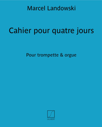 Cahier pour quatre jours — 马塞尔·兰多夫斯基
