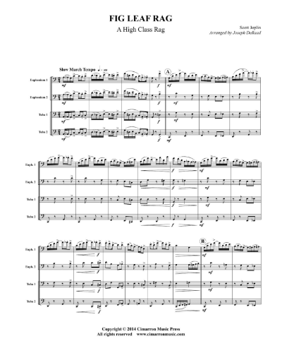 Fig Leaf Rag — 乔普林