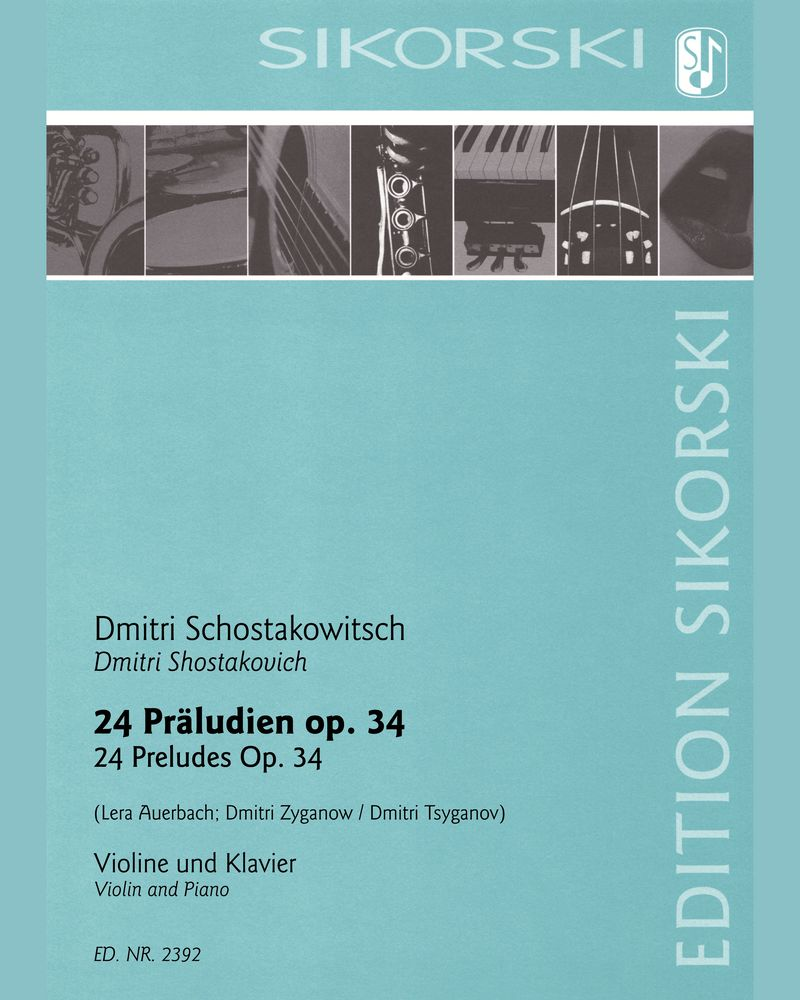 Twenty-four Preludes, op. 34 — 肖斯塔科维奇