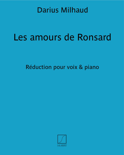 Les amours de Ronsard — 米约