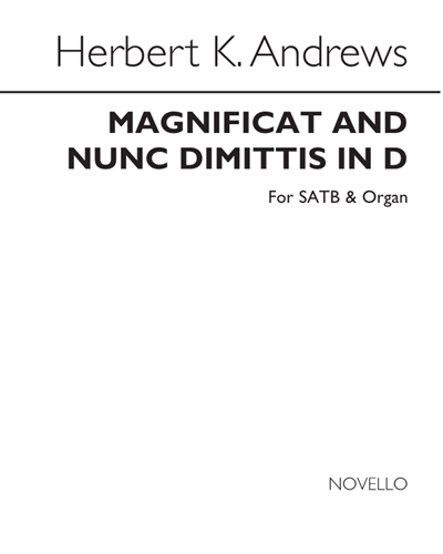Magnificat and Nunc Dimittis — Herbert Kennedy Andrews