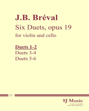 Six Duets, op. 19 (Nos. 1-2) — Jean-Baptiste Bréval