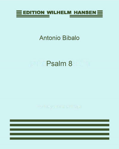 Psalm 8 — Antonio Bibalo