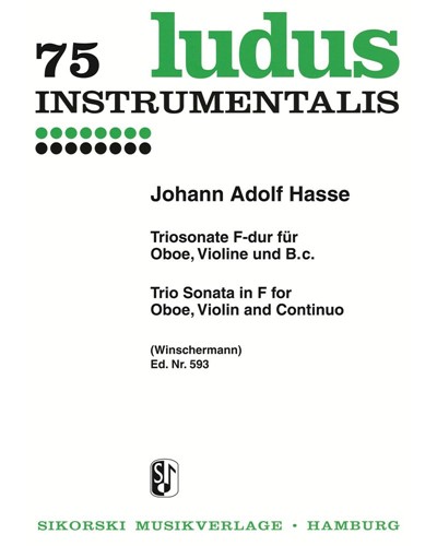 Trio Sonata in F major — Johann Adolph Hasse