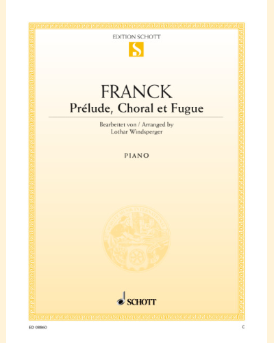 Prelude, Choral and Fugue — 弗兰克