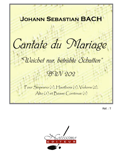 Cantata BWV 202: 'Weichet nur, betrübte Schatten' — Johann Sebastian Bach