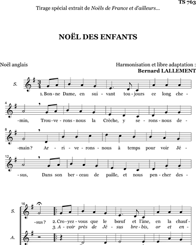 Noël des enfants — Bernard Lallement