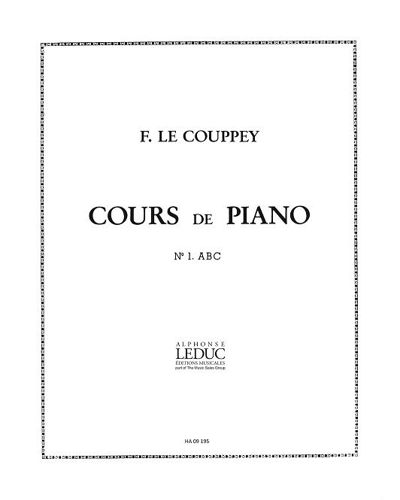 Cours de piano, No. 1 — 勒库佩