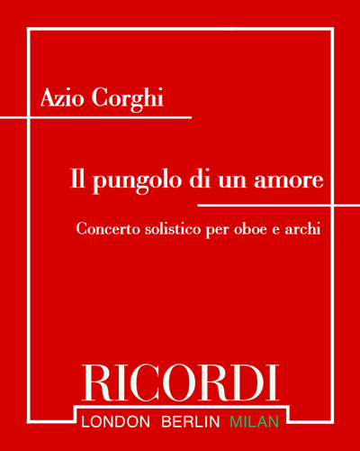 Il pungolo di un amore — Azio Corghi