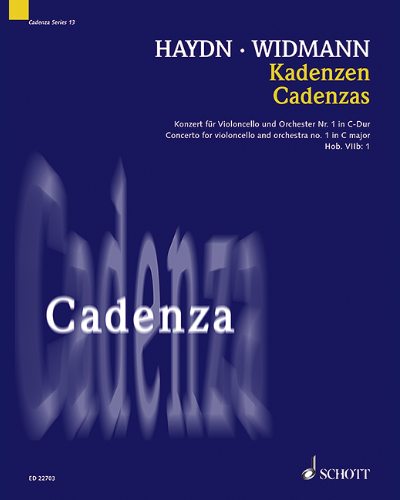Cadenzas — 约尔格·维德曼