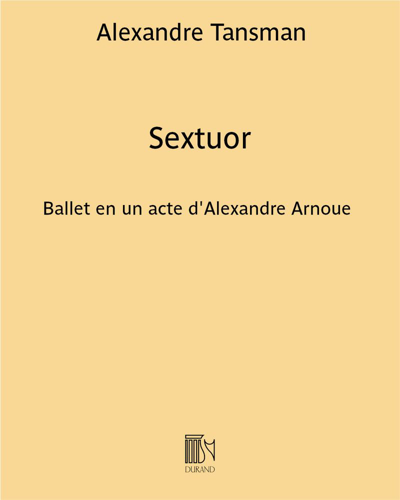 Sextuor — 亚历山大·坦斯曼