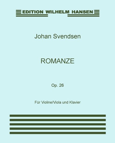 Romanze, op. 26 — 约翰·斯文森